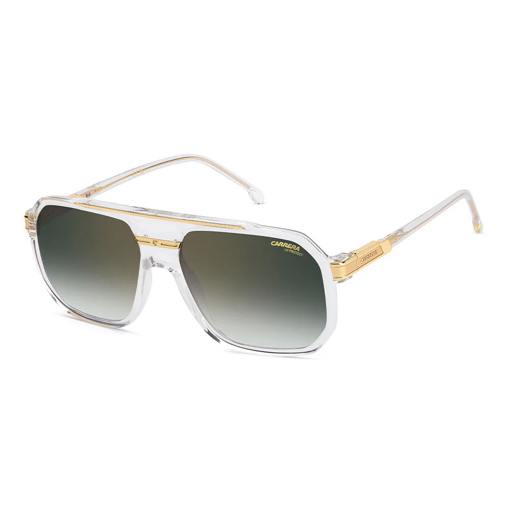 1077 Navigator Sunglasses with Metal-Acetate Temples