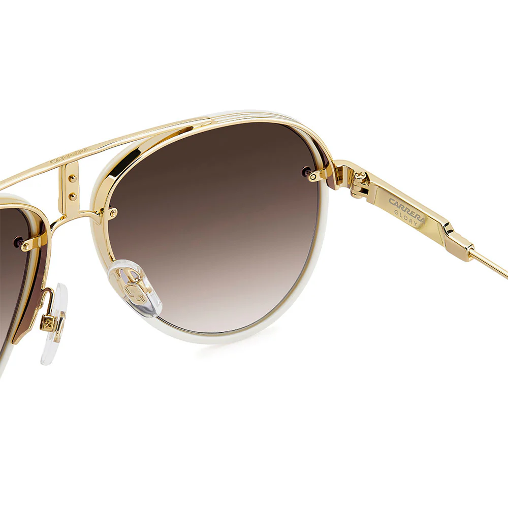 Glory Teardrop-Shaped Sunglasses with Double Bridge - Image 25