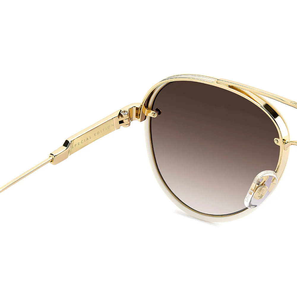 Glory Teardrop-Shaped Sunglasses with Double Bridge - Image 27