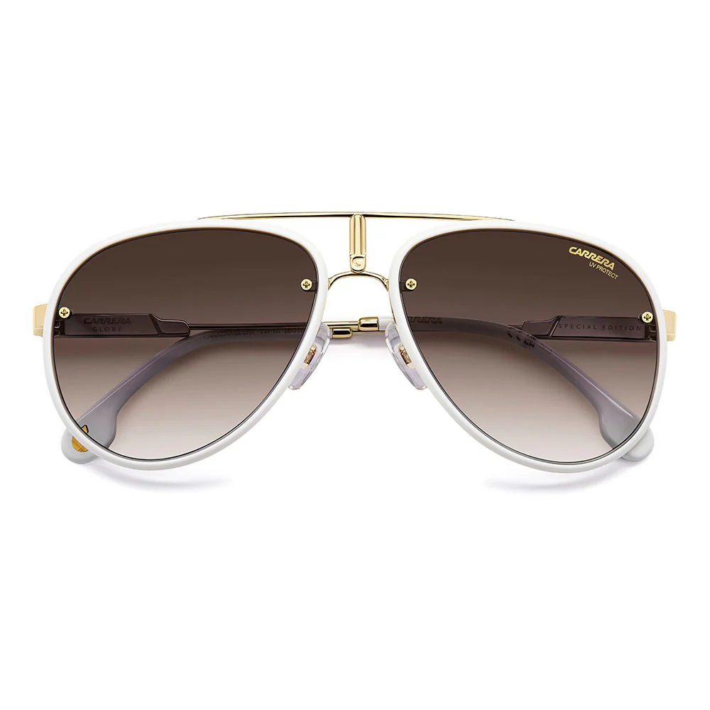 Glory Teardrop-Shaped Sunglasses with Double Bridge - Image 28