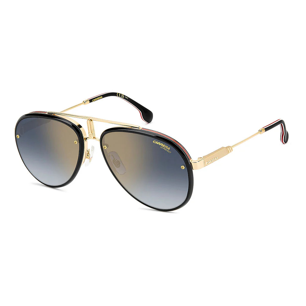 Glory Teardrop-Shaped Sunglasses with Double Bridge - Image 31