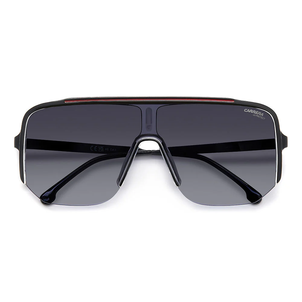 1060 Half-Rim Frame Single Shield Sunglasses - Image 3