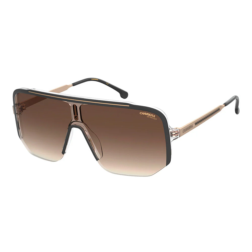 1060 Half-Rim Frame Single Shield Sunglasses - Image 6