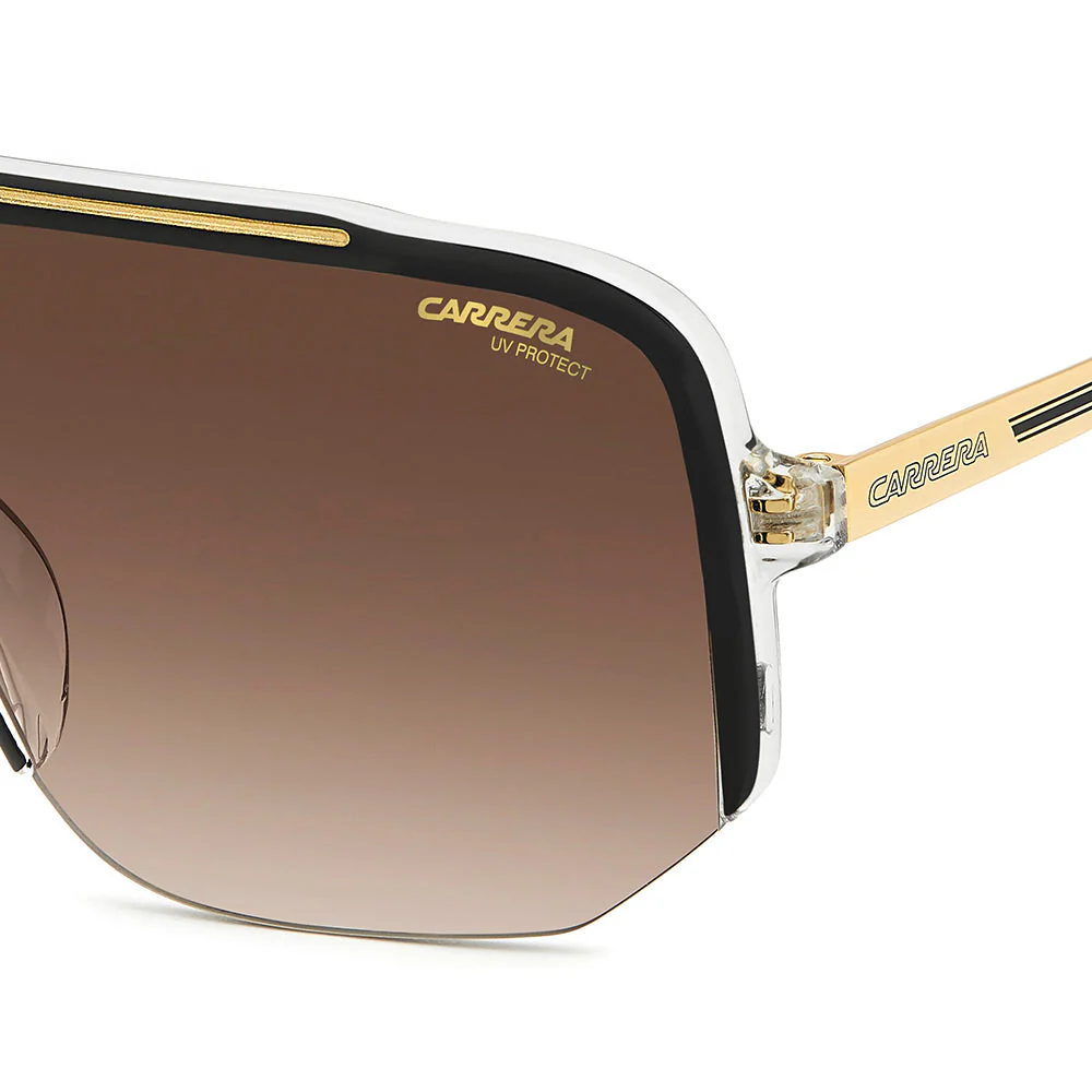 1060 Half-Rim Frame Single Shield Sunglasses - Image 8