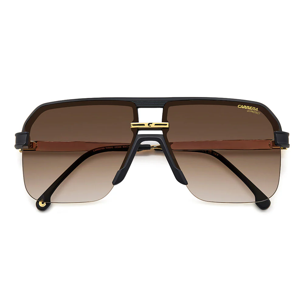 1066 Half-Rim Navigator Sunglasses - Image 9