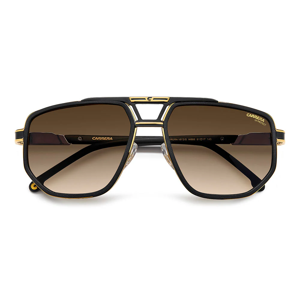 1072 Double-Bridge Stainless Steel Sunglasses - Image 11
