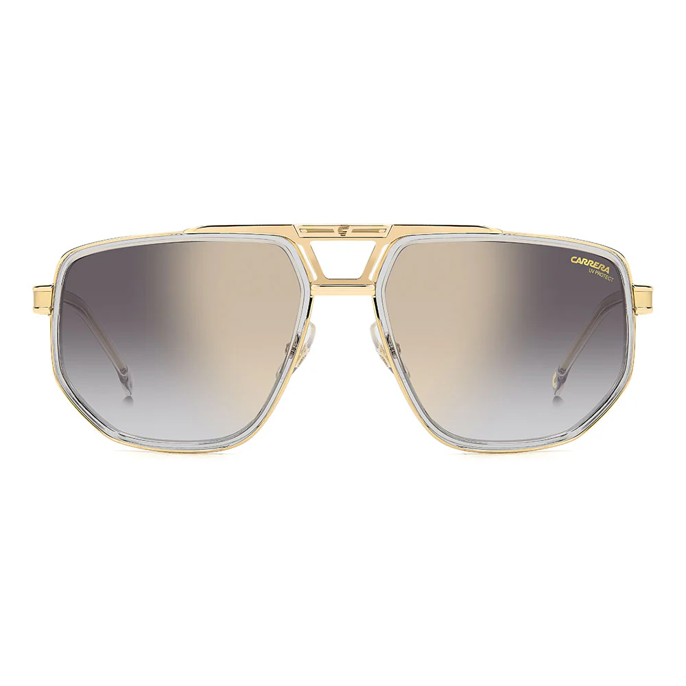 1072 Double-Bridge Stainless Steel Sunglasses - Image 2