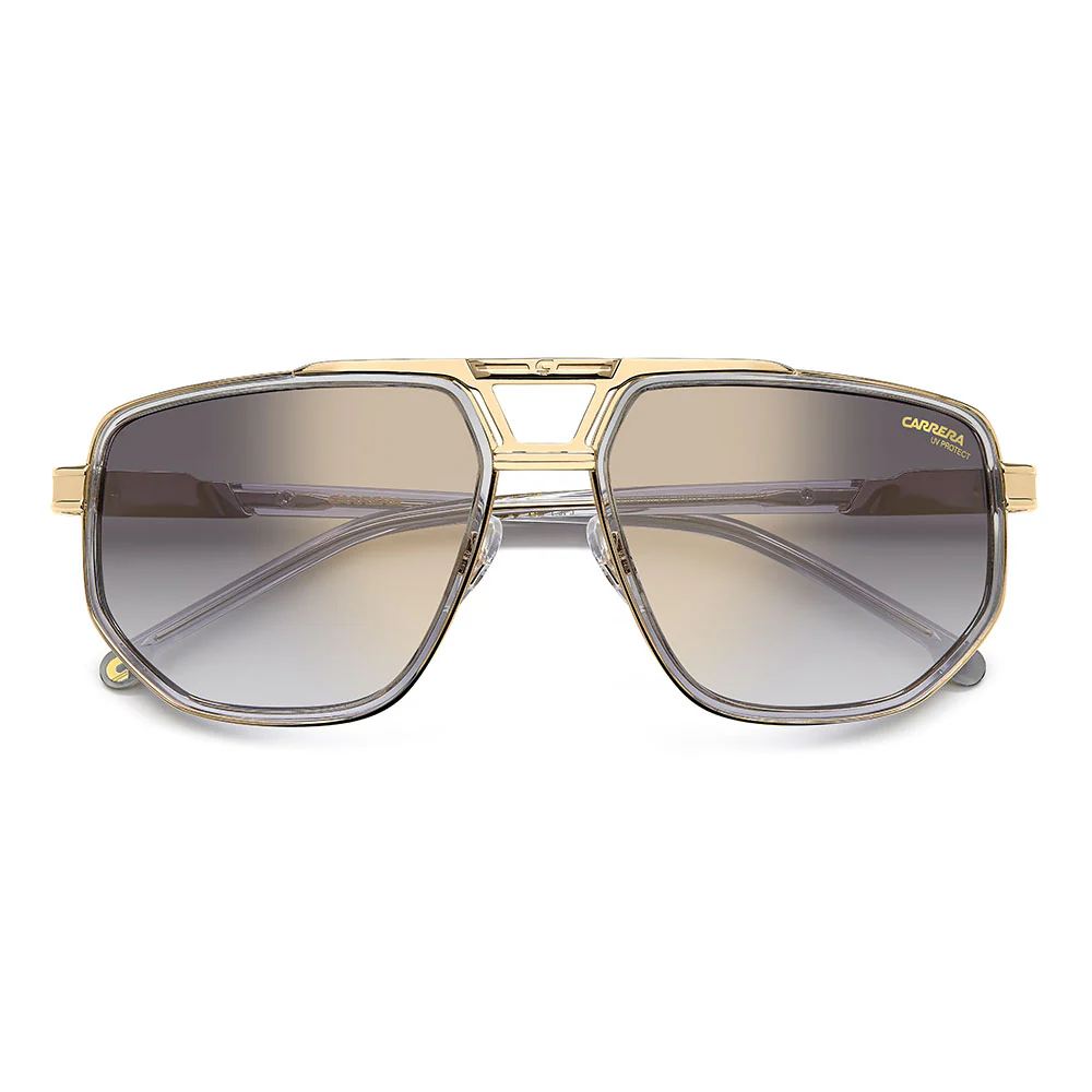1072 Double-Bridge Stainless Steel Sunglasses - Image 4