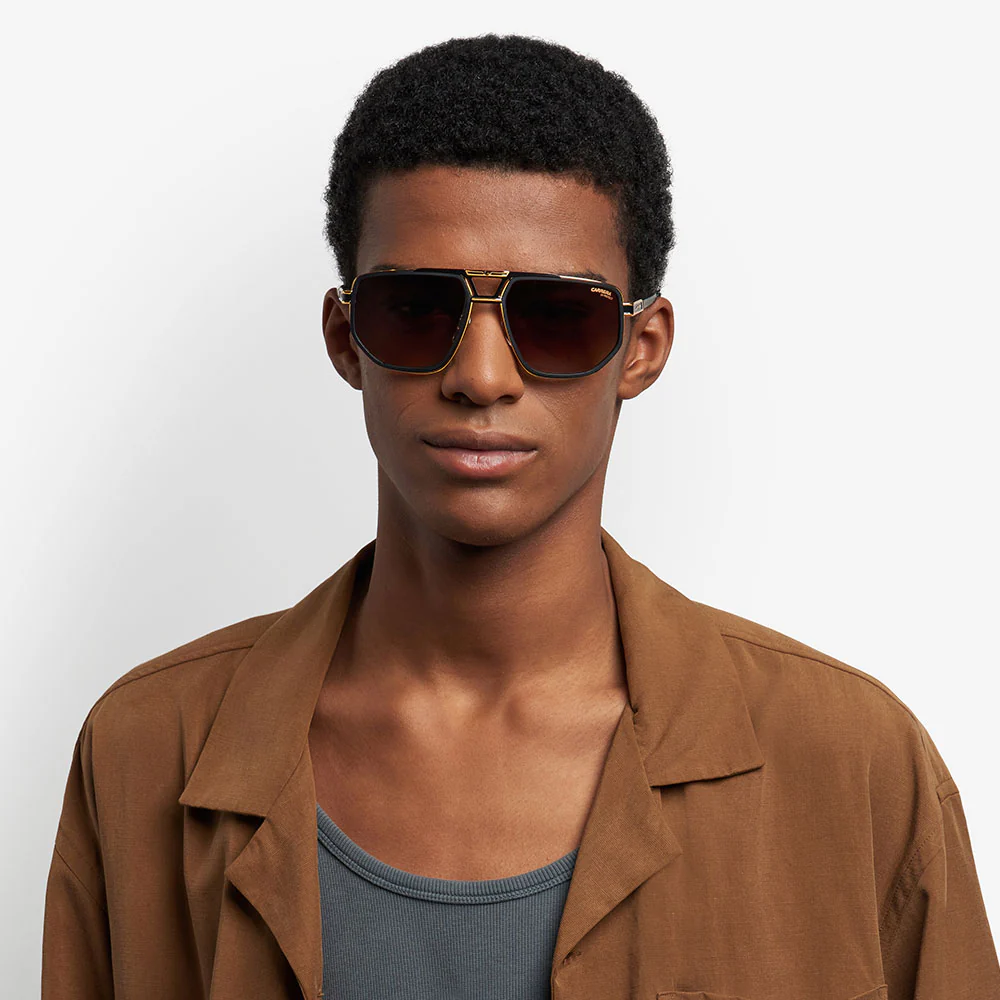 1072 Double-Bridge Stainless Steel Sunglasses - Image 9