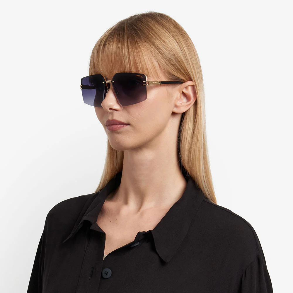 1074 Rimless Geometric Sunglasses - Image 7