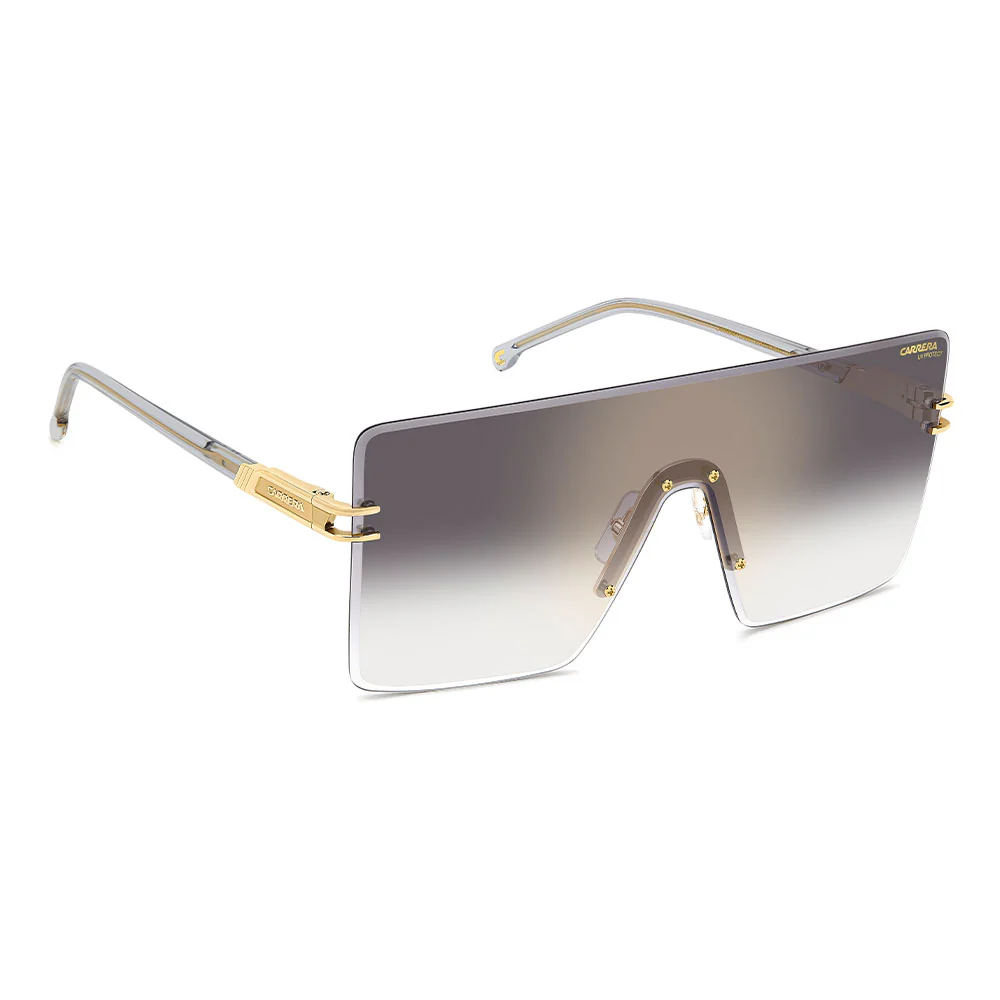 1075 Rimless Square Shield Women's Sunglasses - Image 11