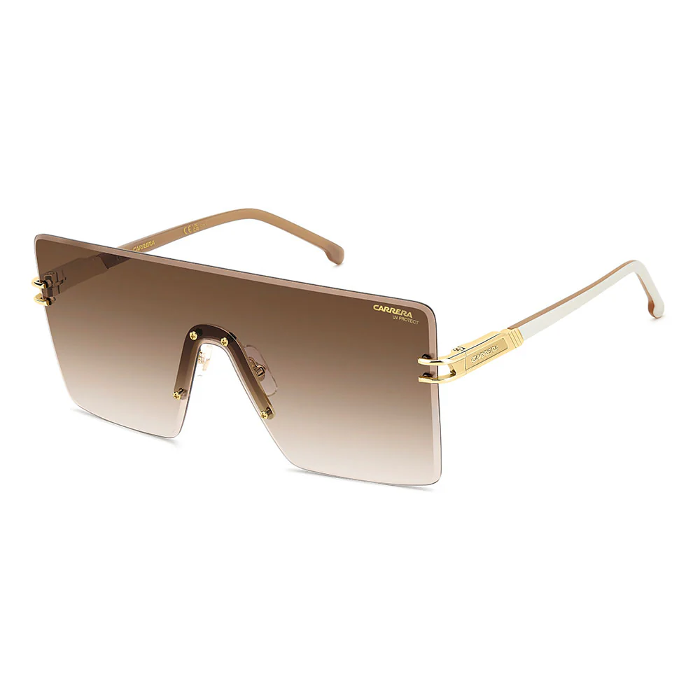 1075 Rimless Square Shield Women's Sunglasses - Image 14