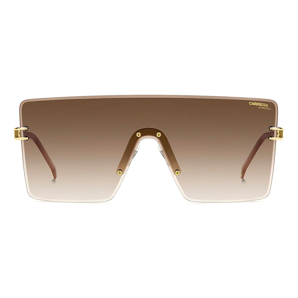 1075 Rimless Square Shield Women's Sunglasses - Image 15