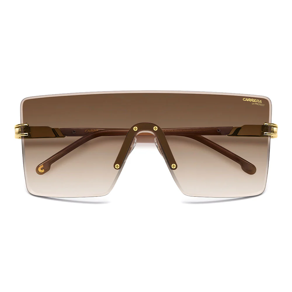 1075 Rimless Square Shield Women's Sunglasses - Image 17
