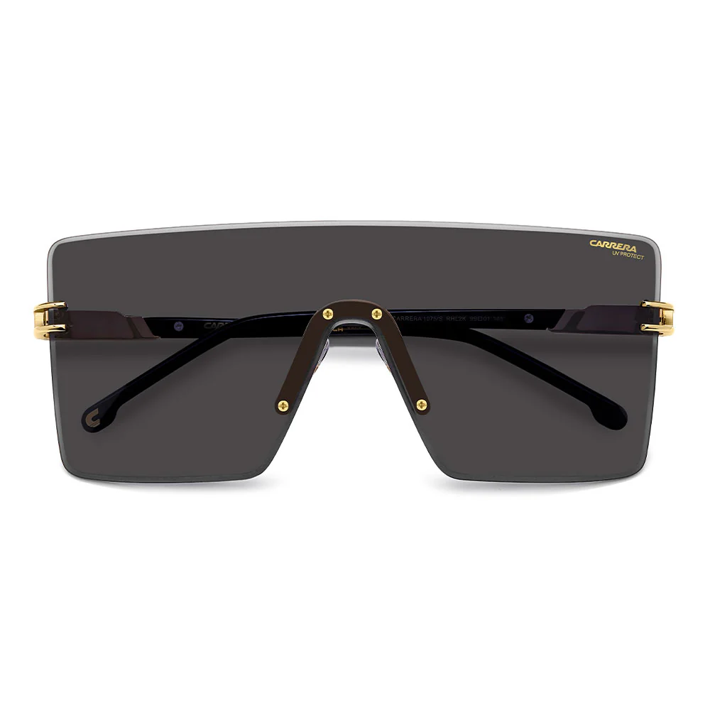 1075 Rimless Square Shield Women's Sunglasses - Image 4