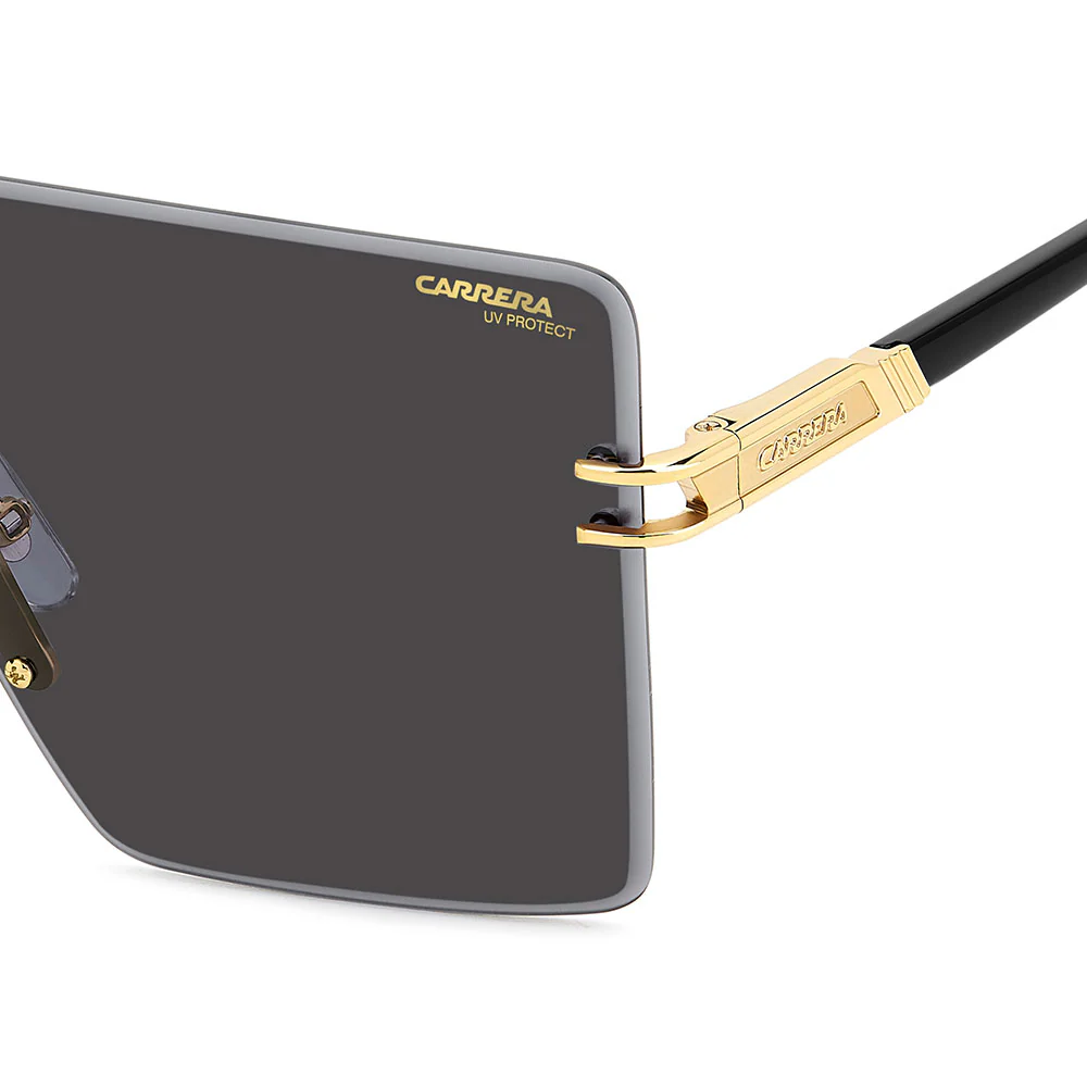 1075 Rimless Square Shield Women's Sunglasses - Image 7