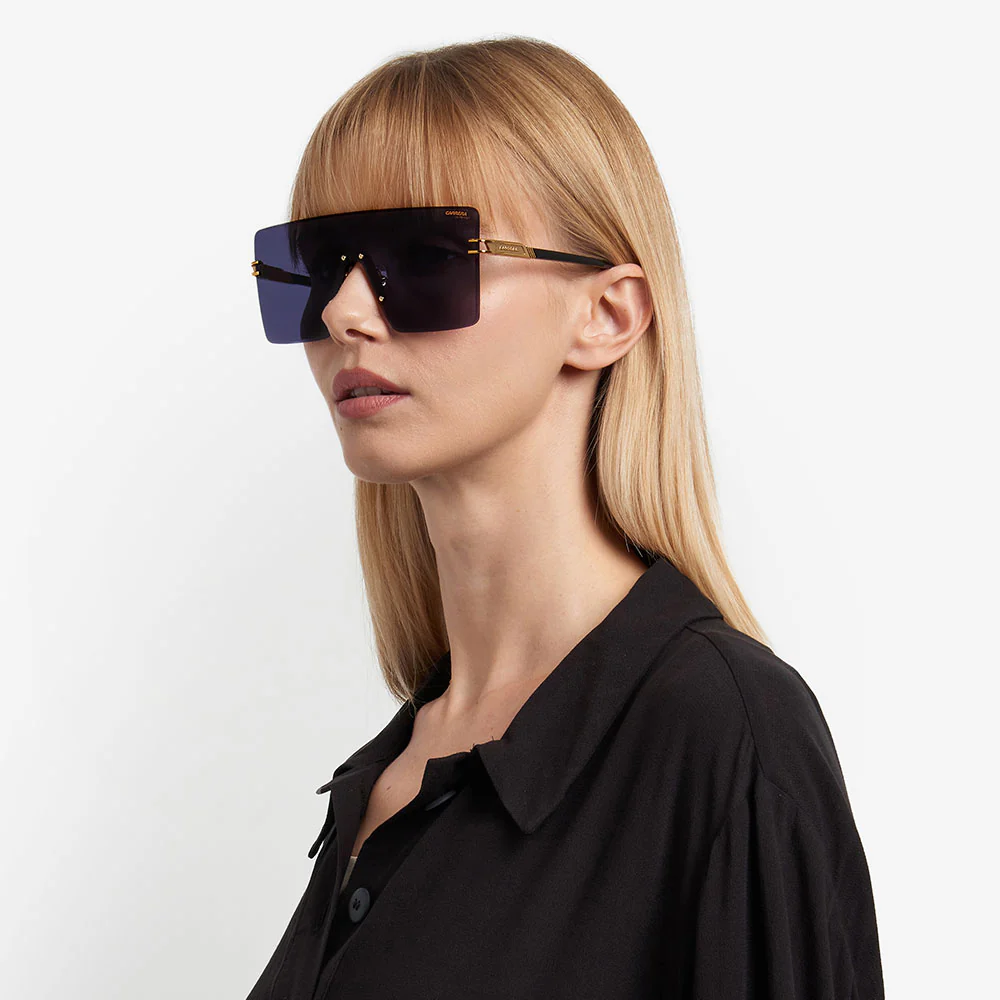 1075 Rimless Square Shield Women's Sunglasses - Image 8