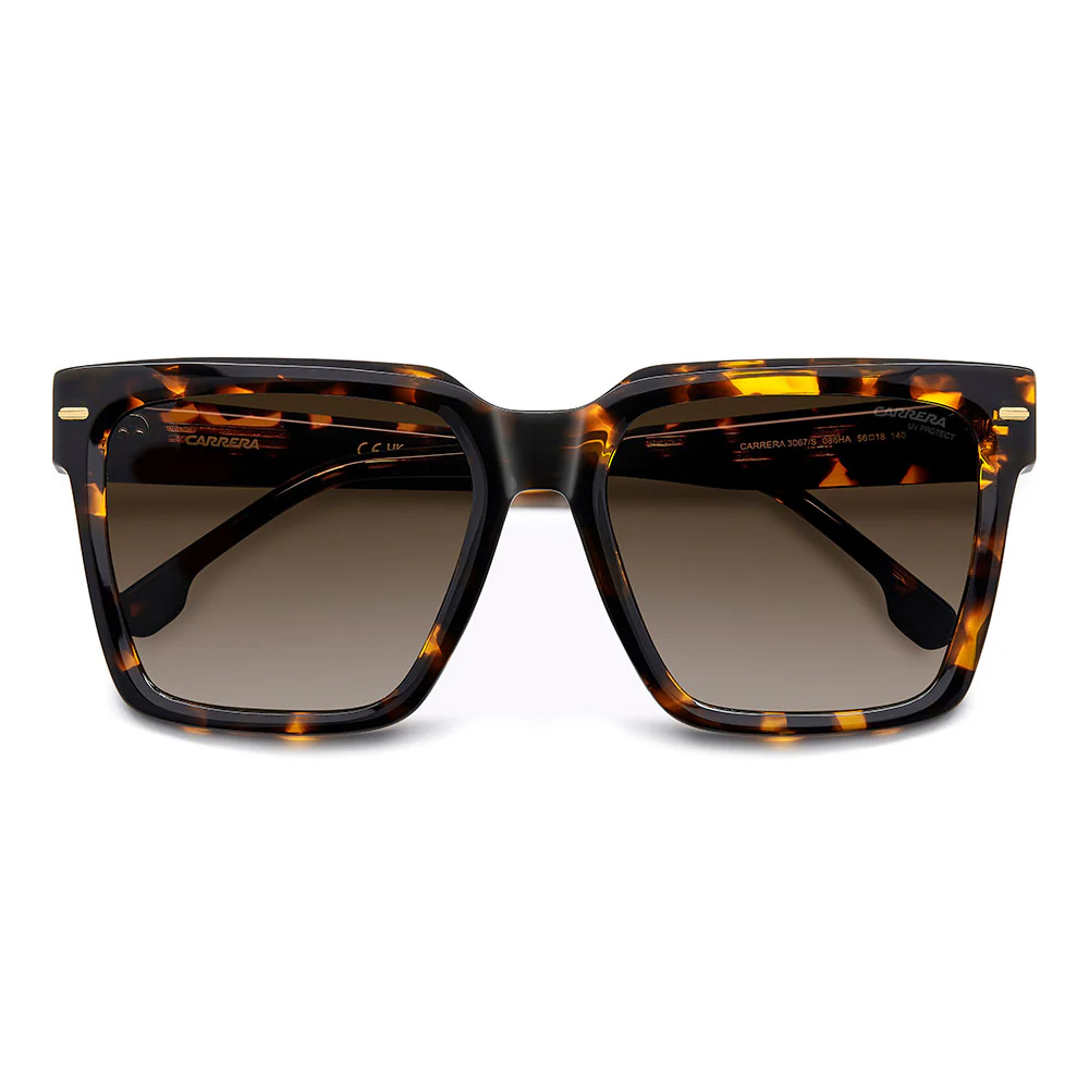 3067 Women's Square Sunglasses with Rivet Details - Image 4