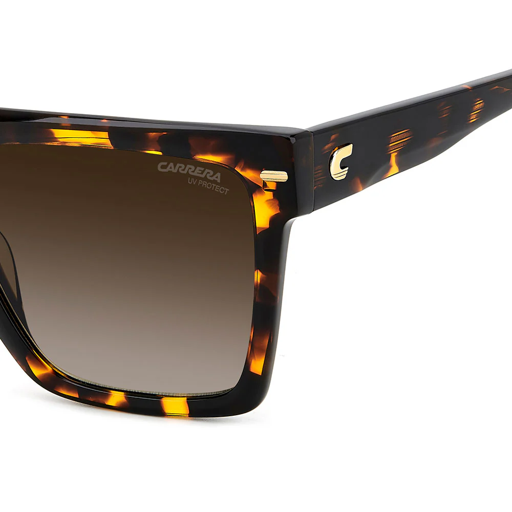 3067 Women's Square Sunglasses with Rivet Details - Image 5