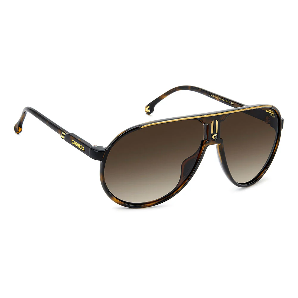 Champion Full Rim Italian Pilot Sunglasses - Image 10