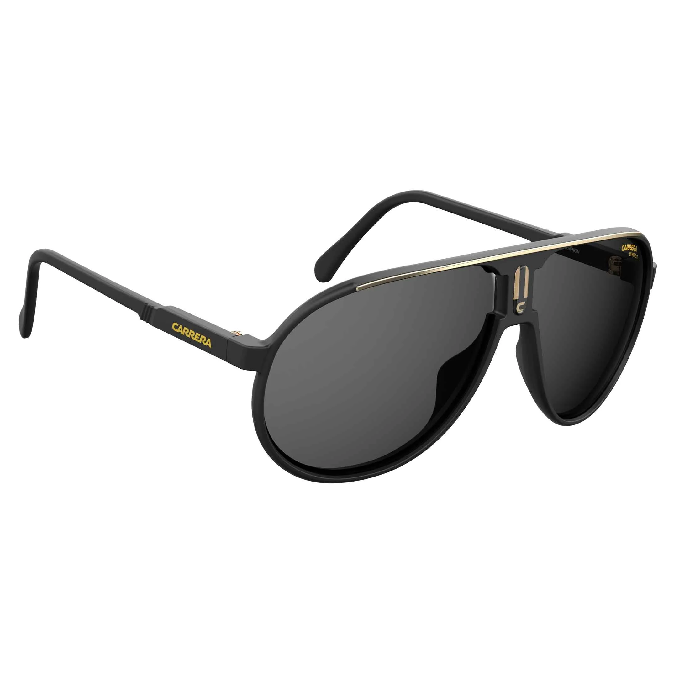 Champion Full Rim Italian Pilot Sunglasses - Image 3