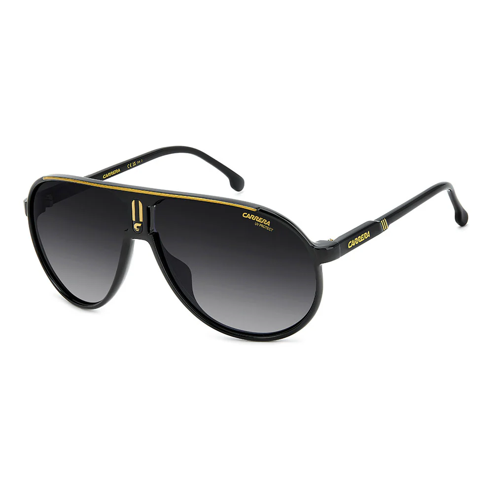 Champion Full Rim Italian Pilot Sunglasses - Image 4