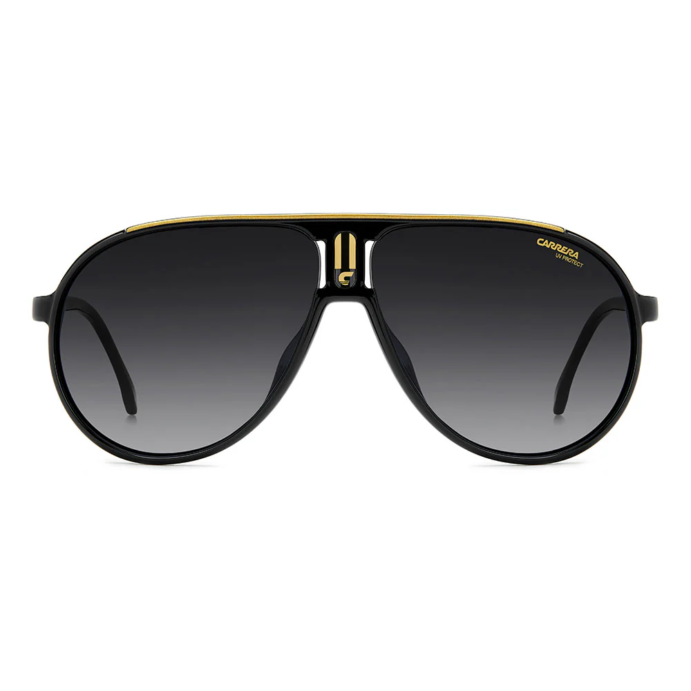 Champion Full Rim Italian Pilot Sunglasses - Image 5